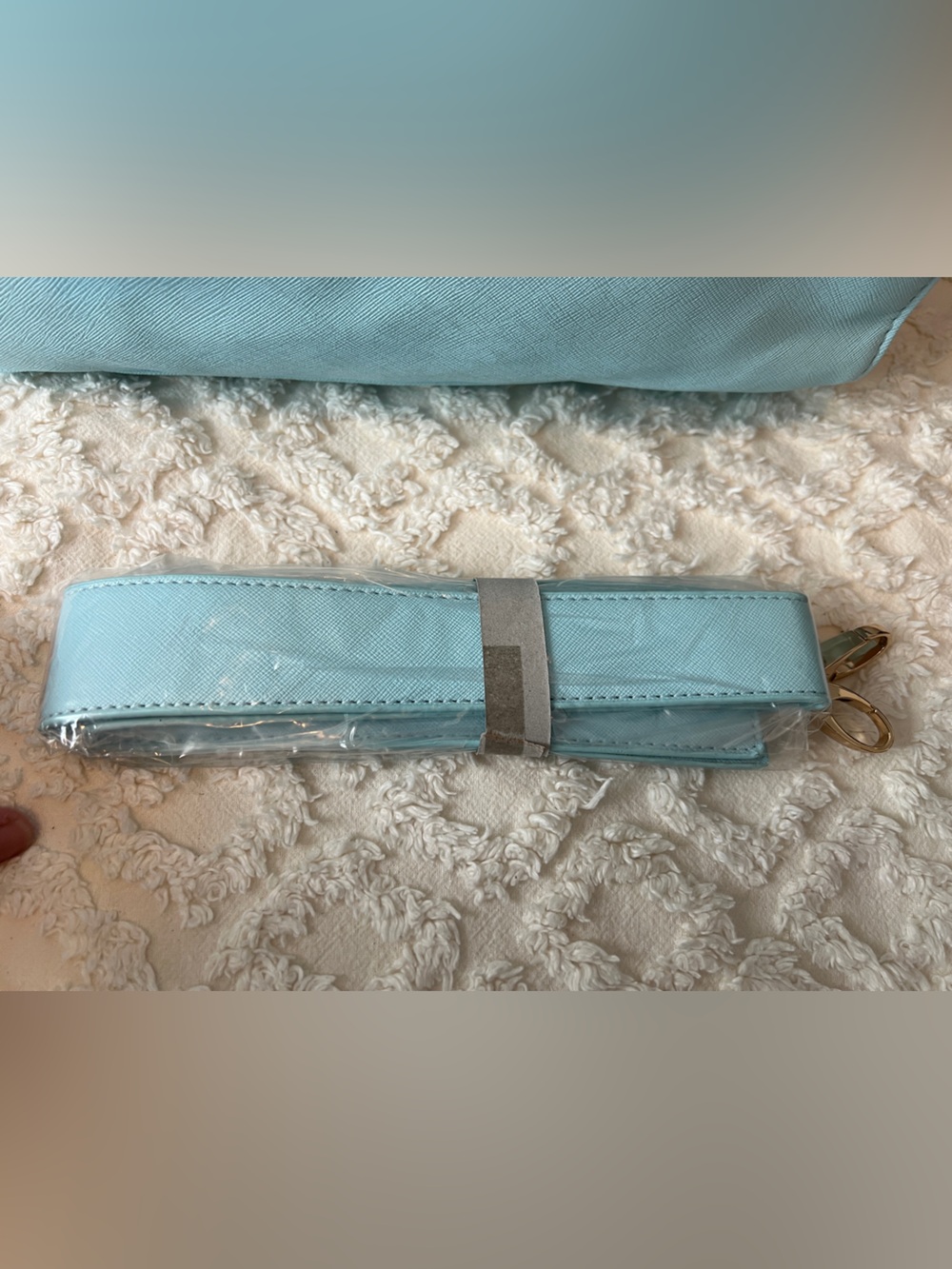 BCBG Paris Baby Blue Satchel - Picture 2 of 15